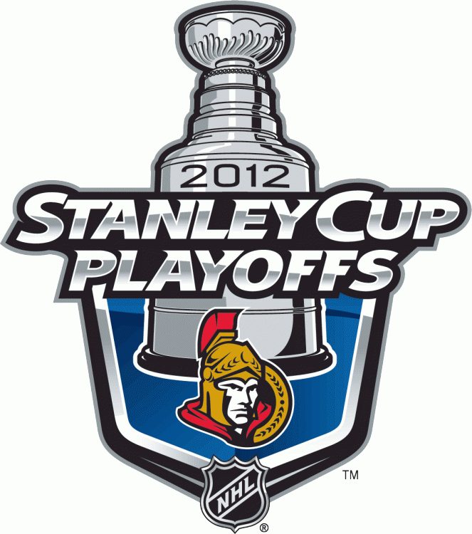 Ottawa Senators 2012 Event Logo v2 iron on heat transfer